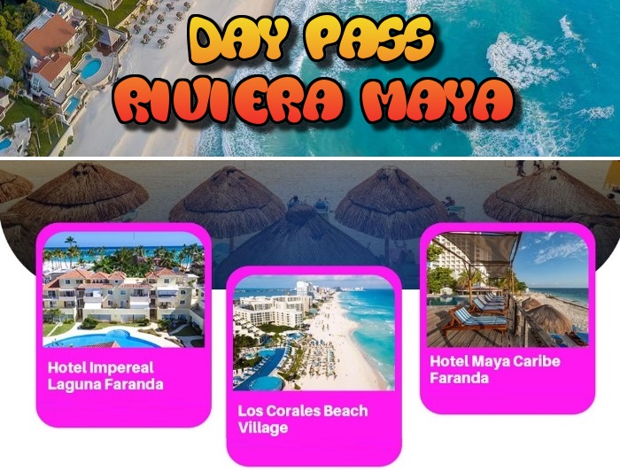 day pass en cancun quintana roo riviera maya mexico